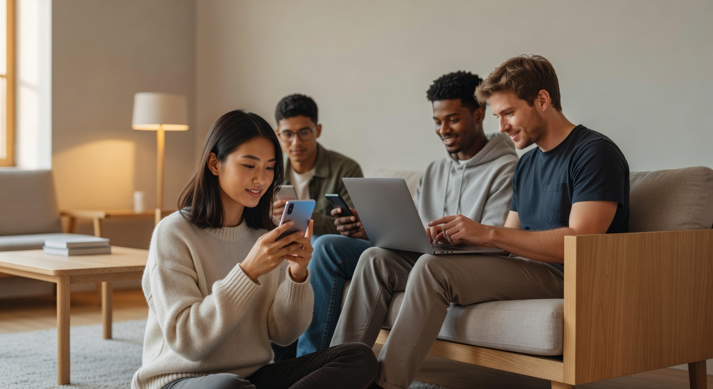 Selection of video chat alternatives displayed in a web interface.