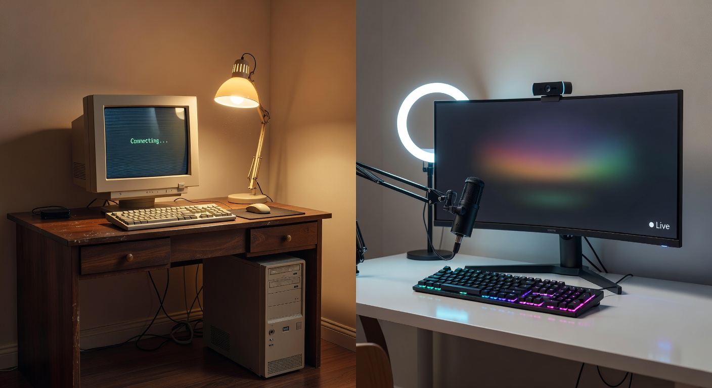 Visual comparison between Omegle and {{brand}} for video chat.